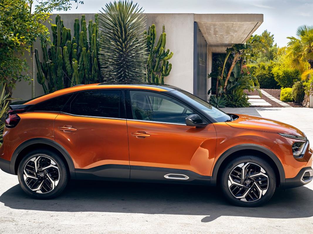 novo citroen cor laranja com jantes liga leve 